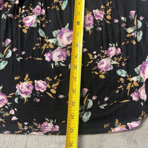 Forever XXI Floral Black Cami - Picture 9 of 9